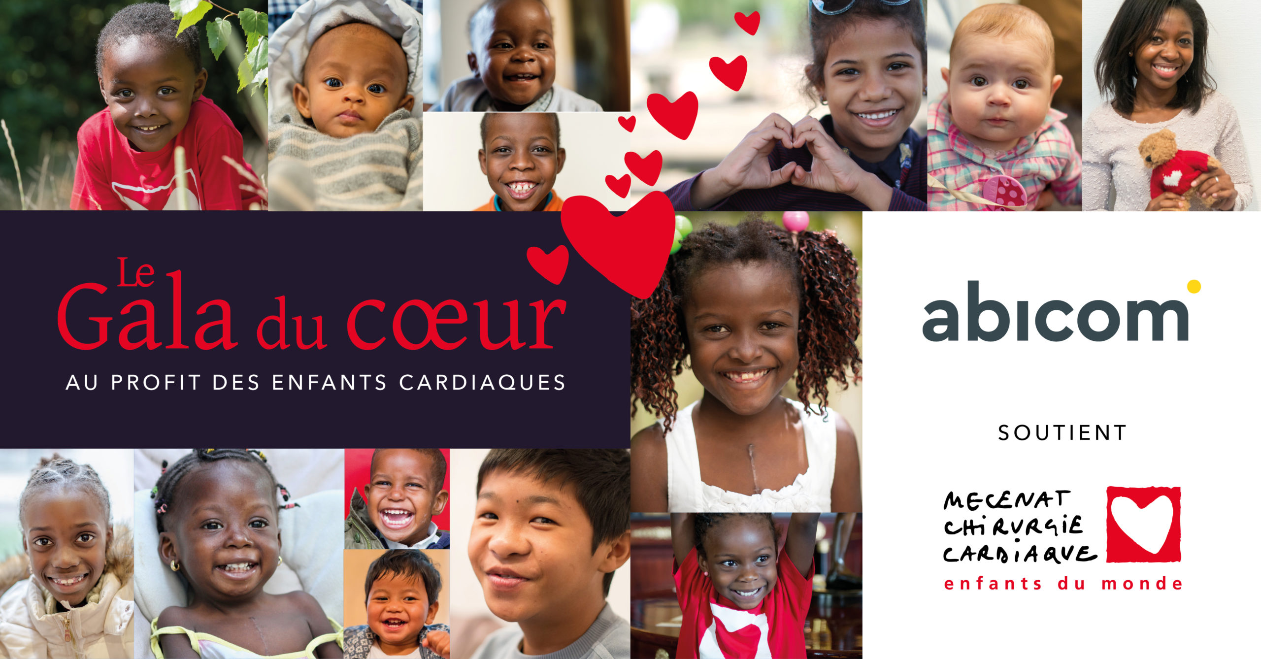 Abicom devient mécène du Gala du coeur, un évènement exceptionnel organisé par son partenaire Hewlett Packard Enterprise France