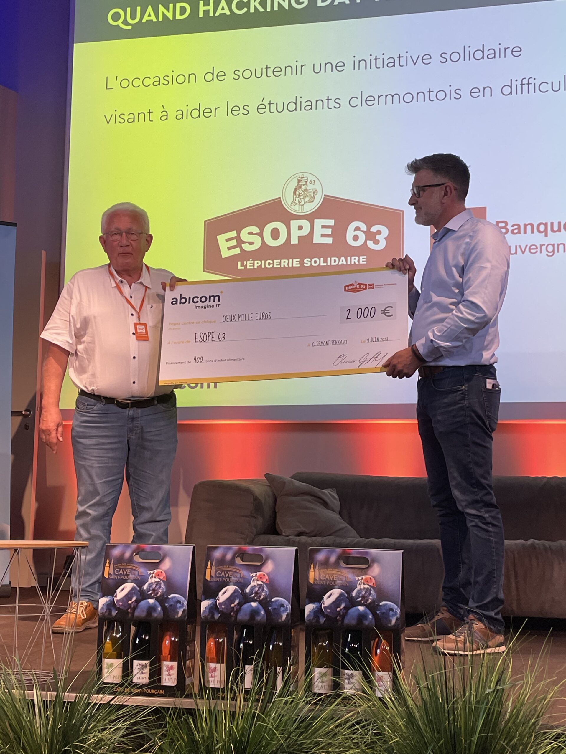 Créée en 2018 par la Banque Alimentaire d’Auvergne, ESOPE 63 a pour objectif d’aider les étudiants du bassin Clermontois en grande précarité, en leur fournissant un accompagnement alimentaire.
