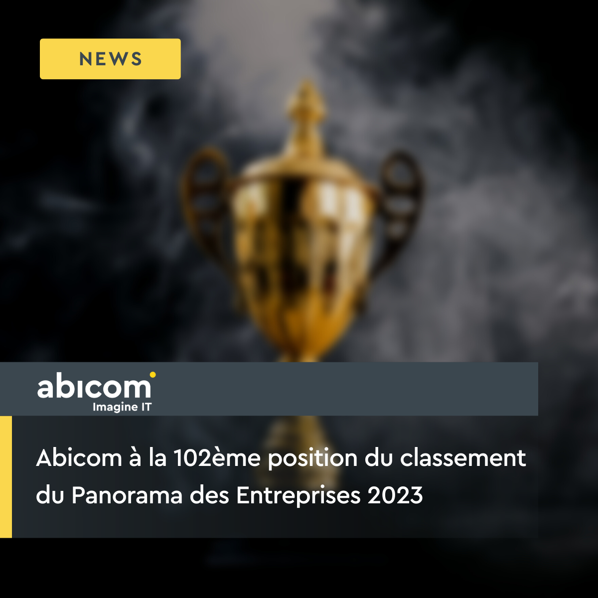 Abicom se hisse à la 102ème position du classement des entreprises auvergnates