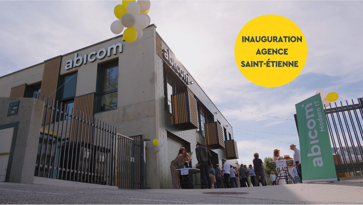 Retour en images sur l'inauguration de l'agence Abicom à Saint-Etienne