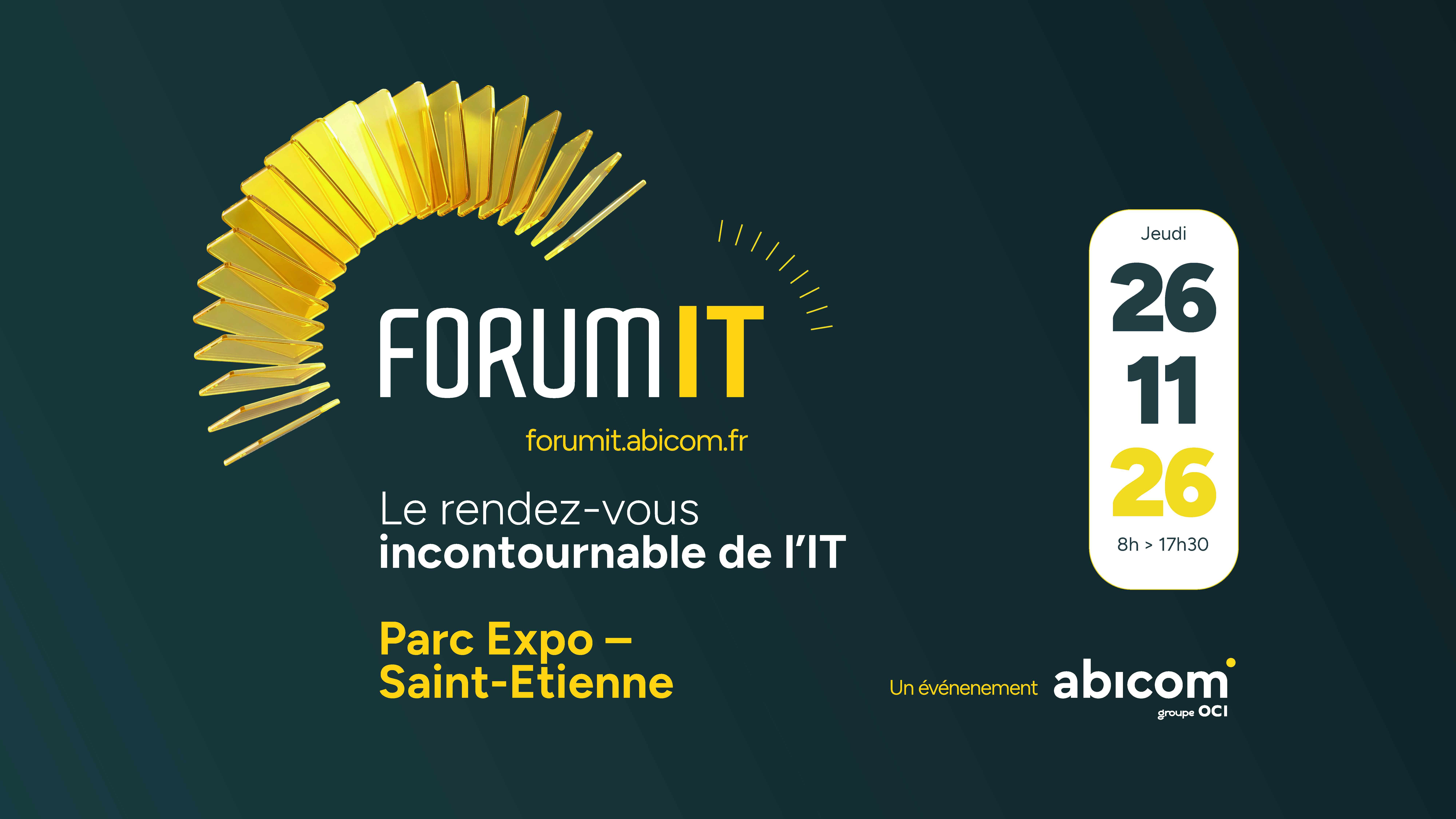 Forum IT : INSCRIPTIONS OUVERTES